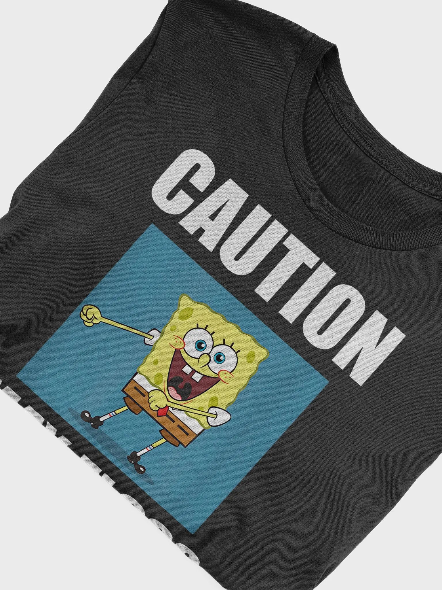 SpongeBob Caution May Floss At Any Time Shirt product image (10)