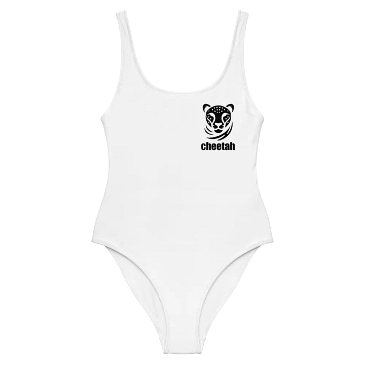 cheetah bodysuit white product image (1)