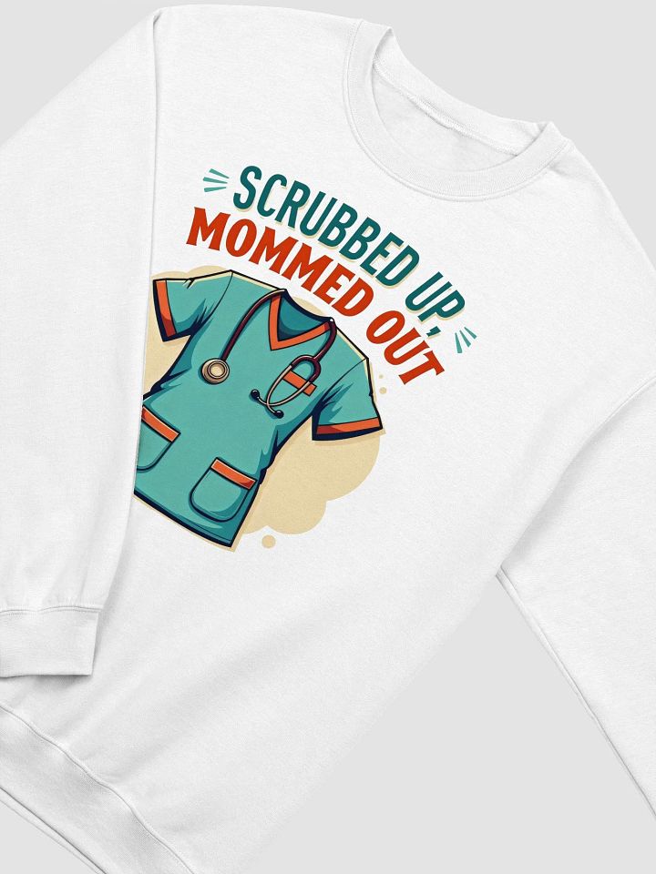 Mom med Out Medical Scrub Top Sweatshirt product image (11)