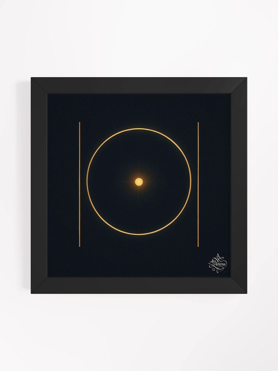 The Circumpunct – Framed Matte Print product image (2)