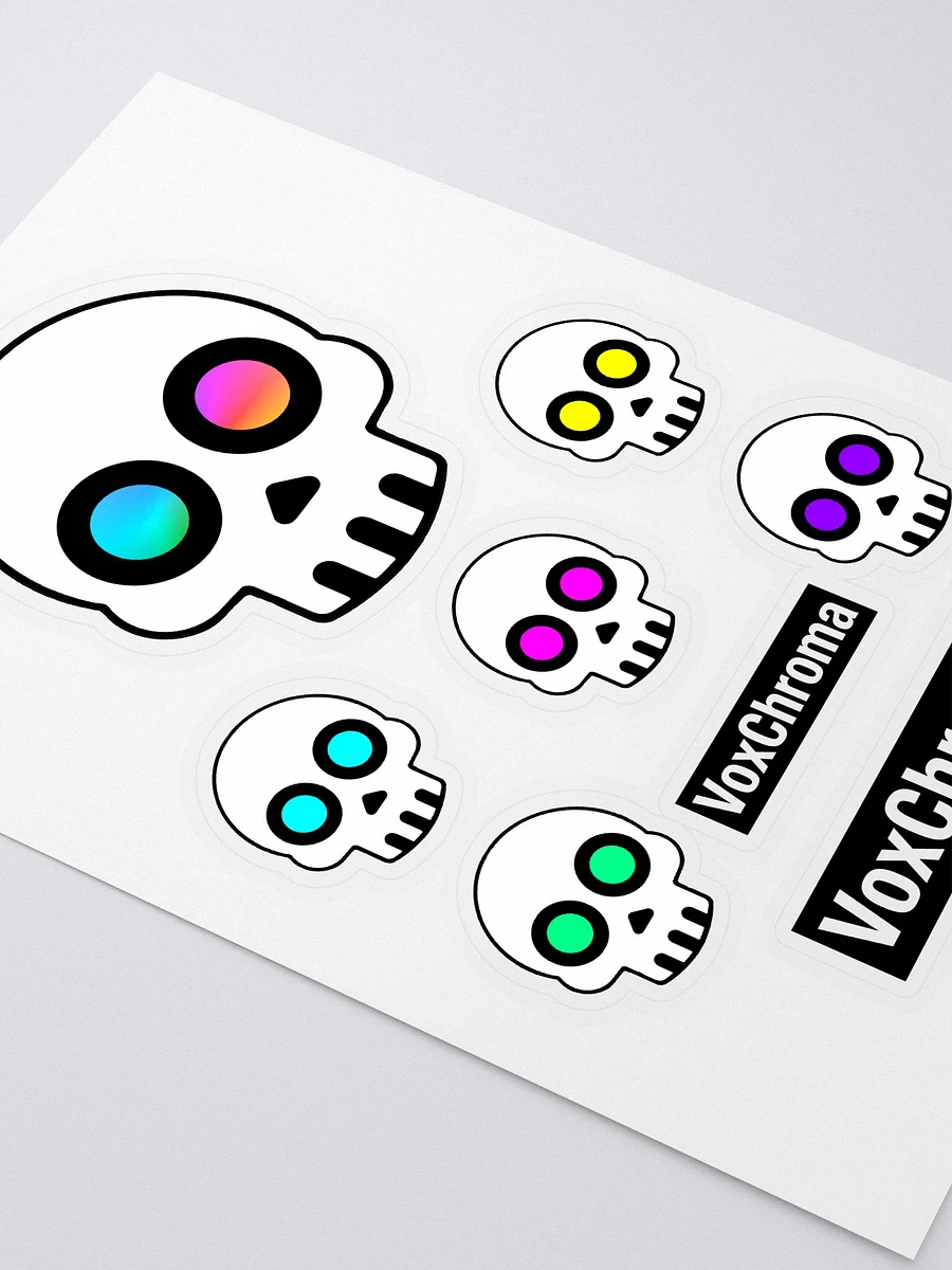 Chroma Skull Sticker Pack product image (2)