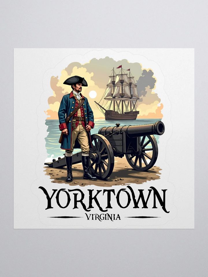 Yorktown, Virginia Colonial Soldier Sticker product image (2)