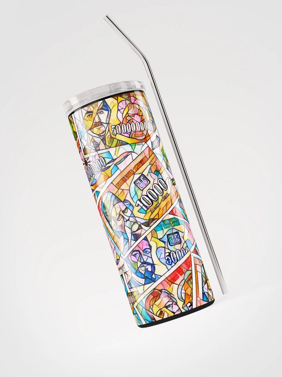 Jugoslovenski inflatorni dinar 1993 (Kolaž/mozaik) Stainless Steel Tumbler product image (3)