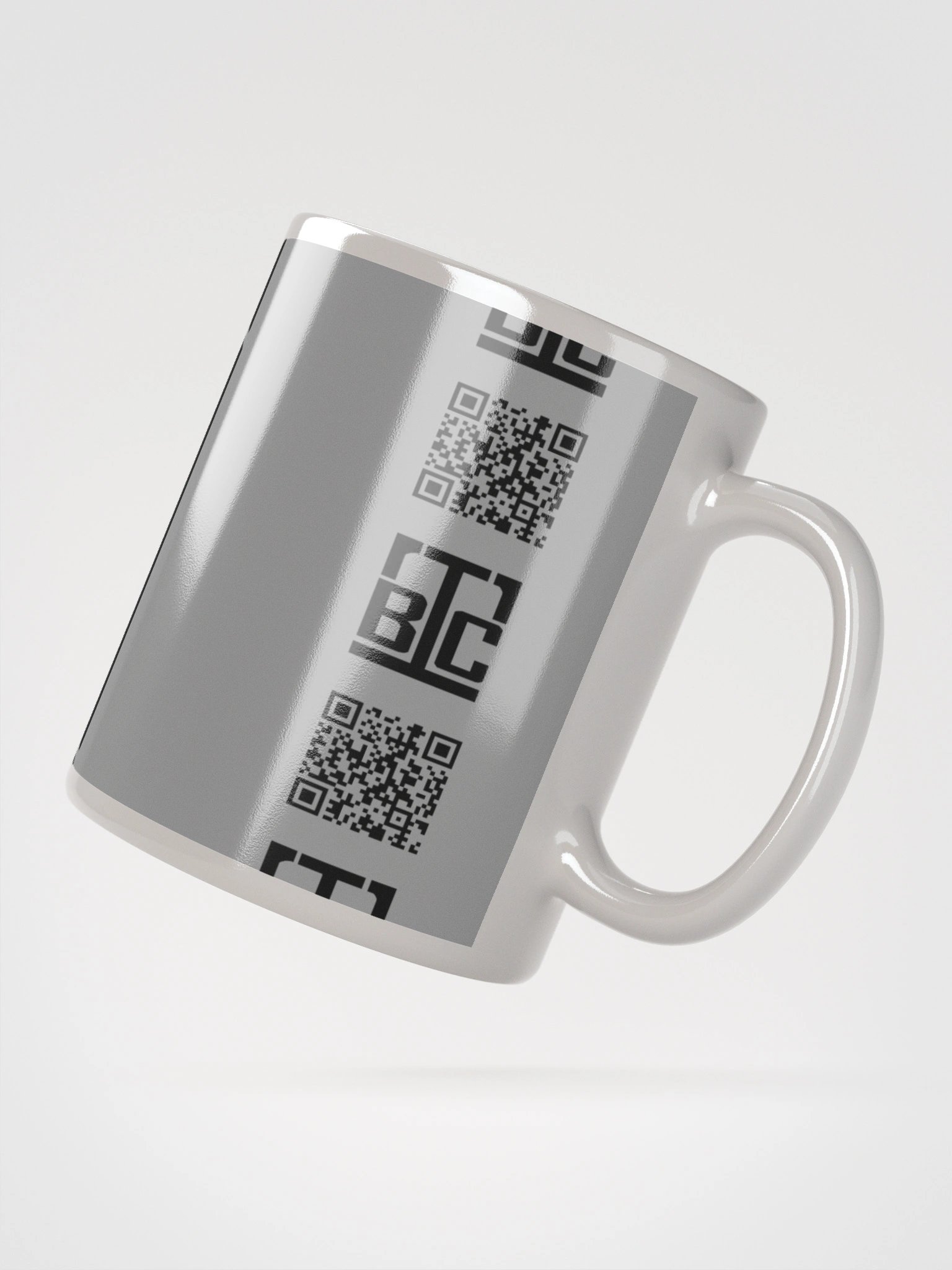 Capacitor Glossy Mug - GRAY product image (3)