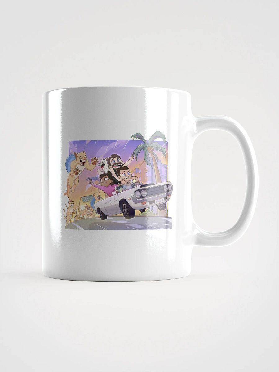 Cat-astrophic Fur-ocius Purrsuit Mug product image (2)