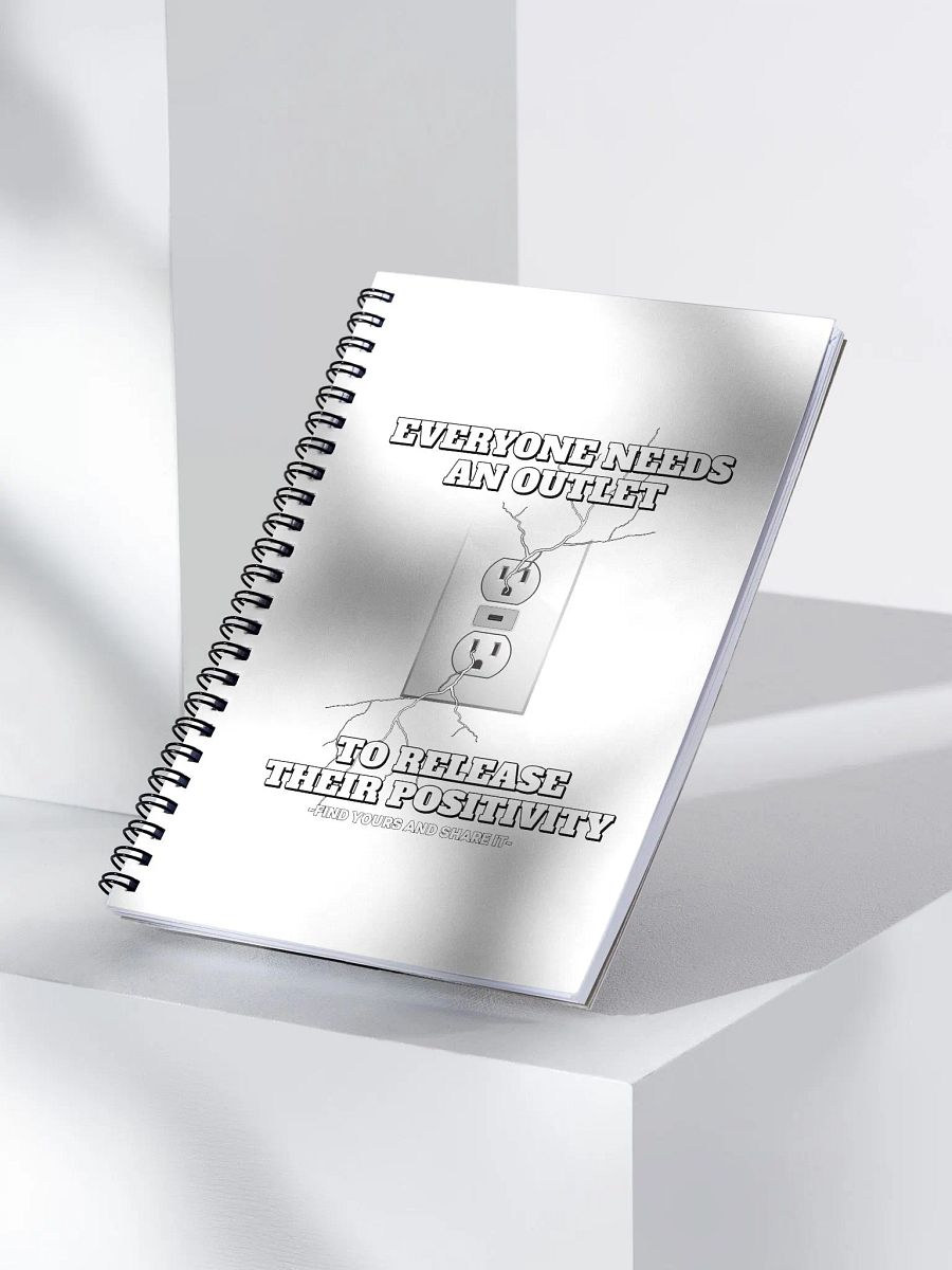 Everyone Needs An Positive Release Outlet - Spiral Notebook product image (3)