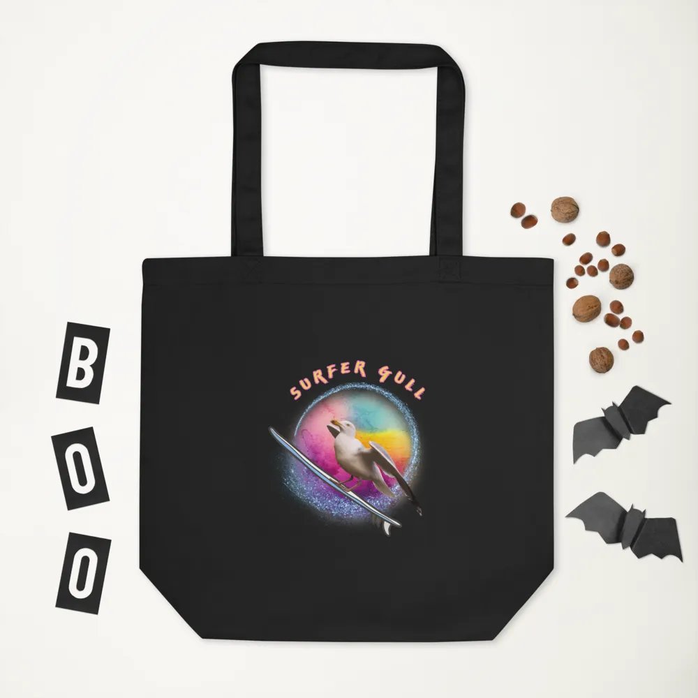Soleil the Surfer Seagull Tote Bag product image (5)