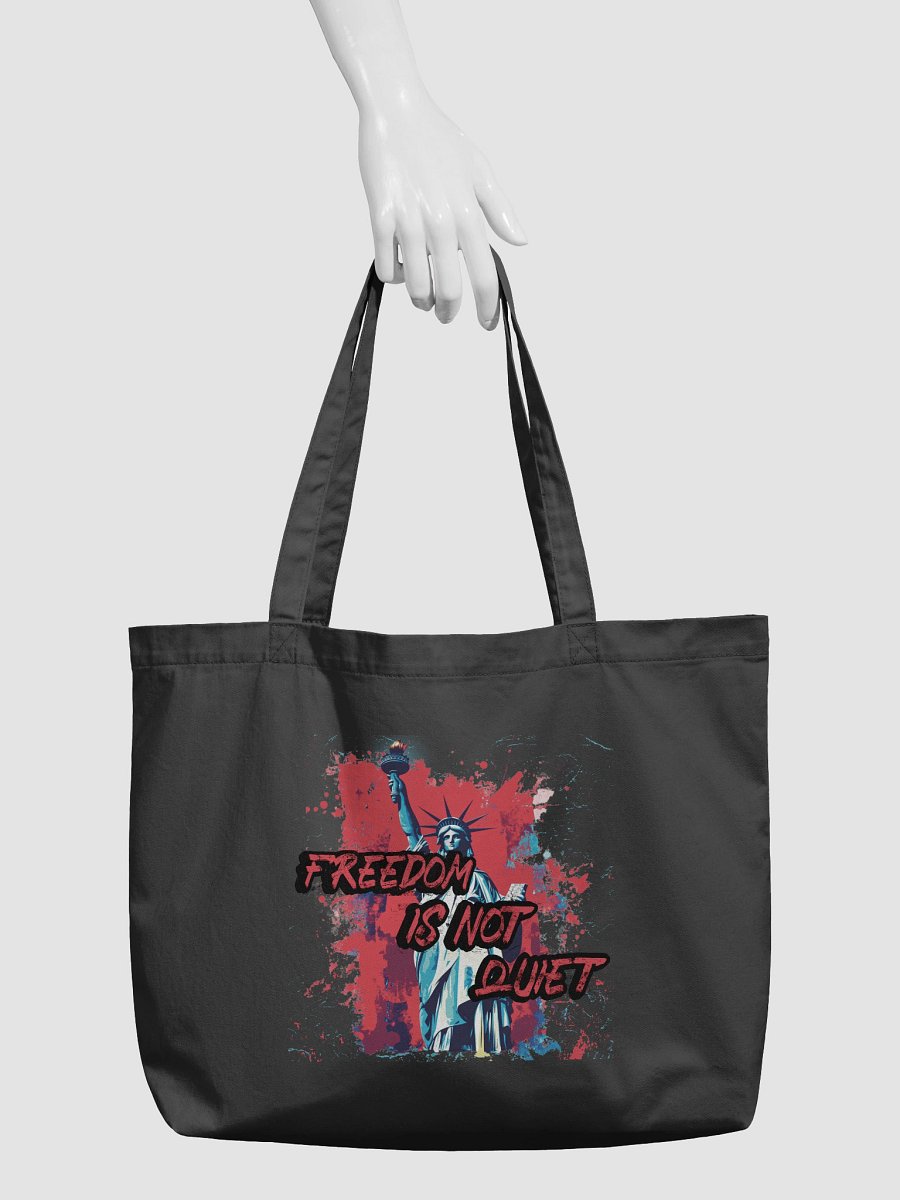 Freedom Is Not Quiet Tote - Econscious product image (5)