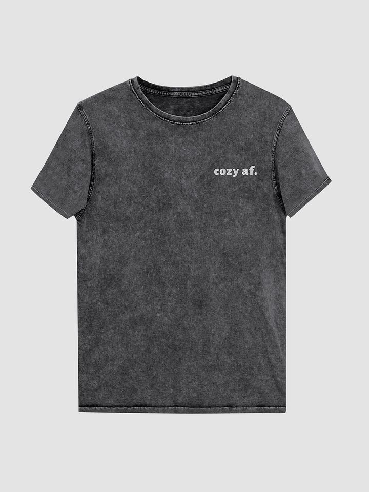 Cozy AF Denim T-Shirt product image (2)