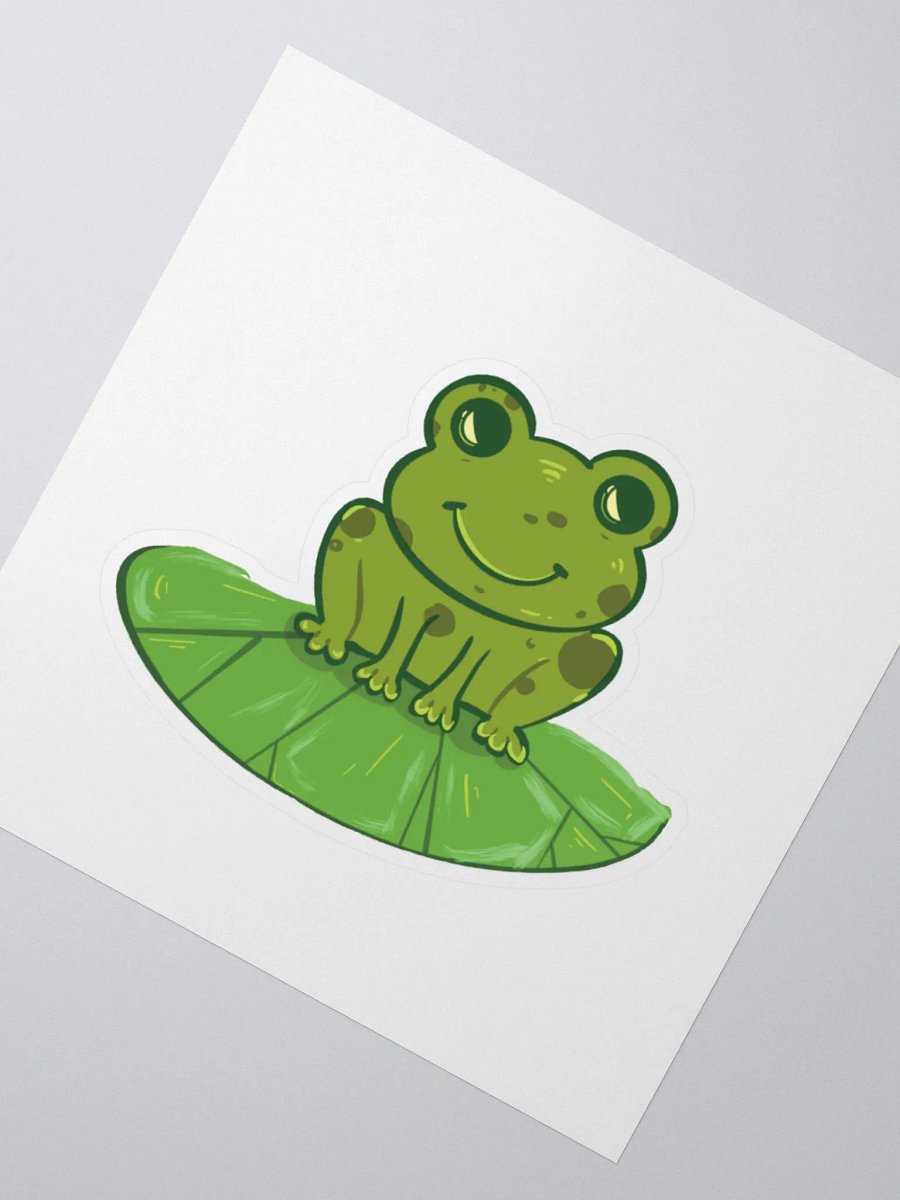 Green creature sticker (Kiss Cut Sticker) product image (2)