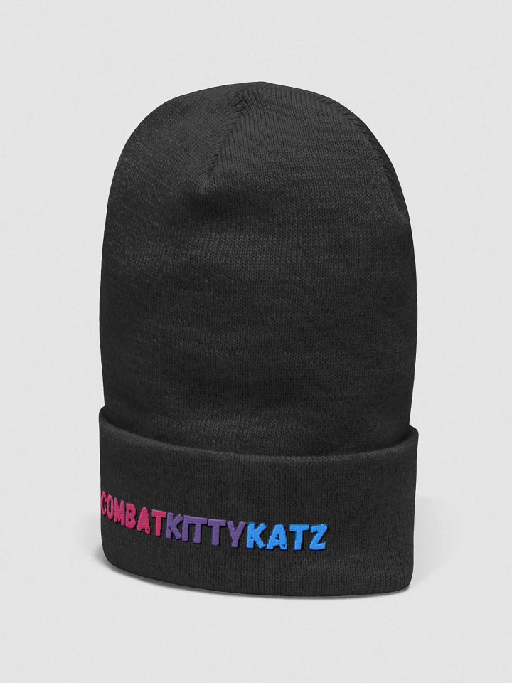 CombatKittyKatz Cuffed Beanie product image (2)