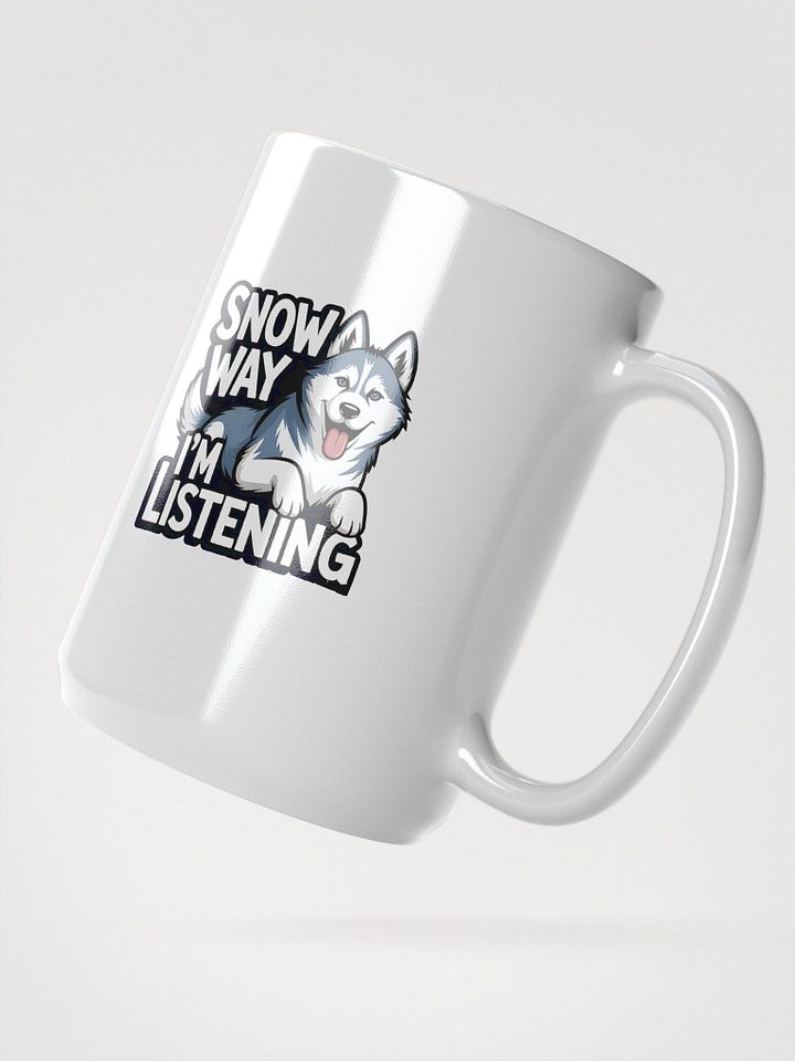 Snow Way Husky Cartoon Mug product image (2)