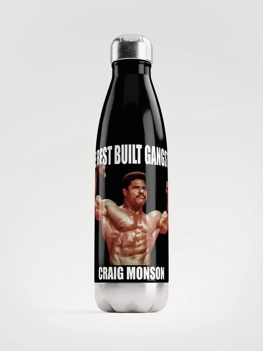 The Best Built Gangster Stainless Steel Water Bottle product image (1)