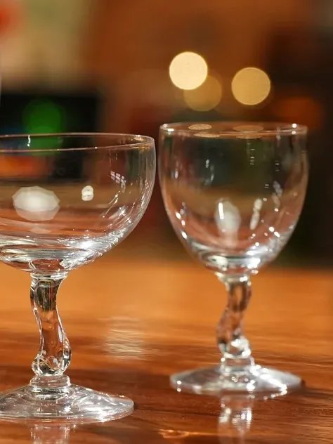 Vintage Crystal Glassware (set of 3 individual glasses) product image (2)