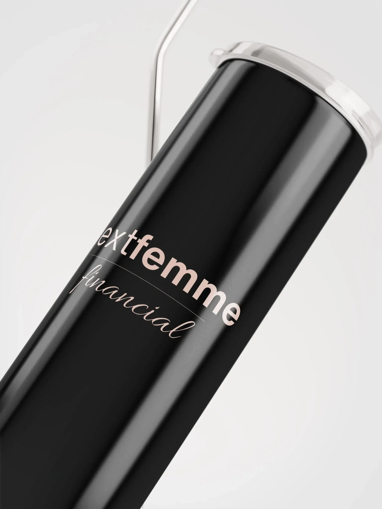 Eco-Friendly Tumbler with Pink Logotype product image (5)