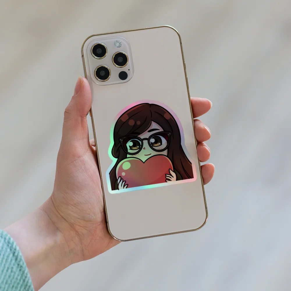 Luv Kiss-cut Holo Sticker product image (8)