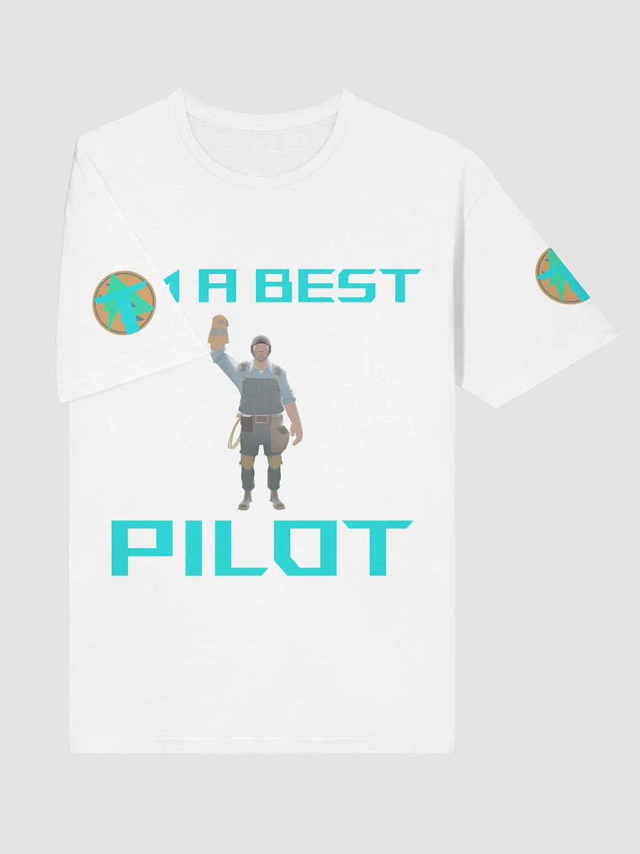 Terengineer Pilot Softstyle T-Shirt (Black/White) product image (9)