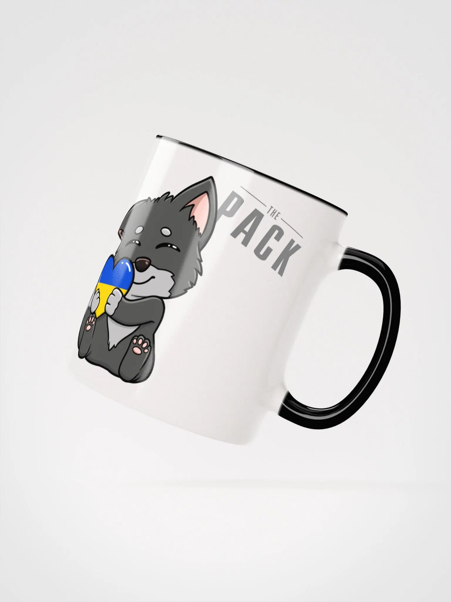 Duo Emote Mug - Love for Ukraine product image (3)