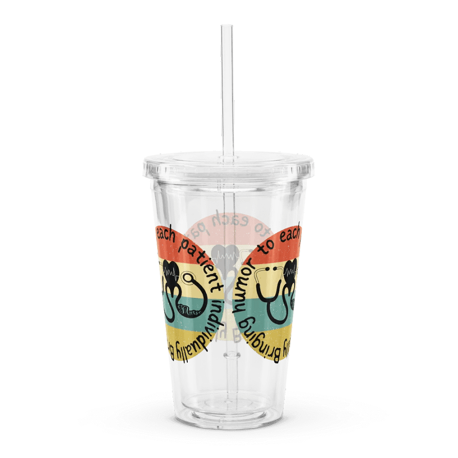 Bringing humor to each patient individually Double Wall Tumbler product image (2)