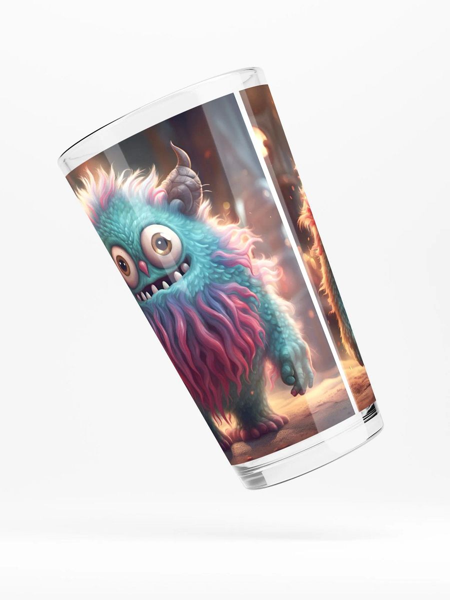 Cute Monster Pint Glass product image (4)