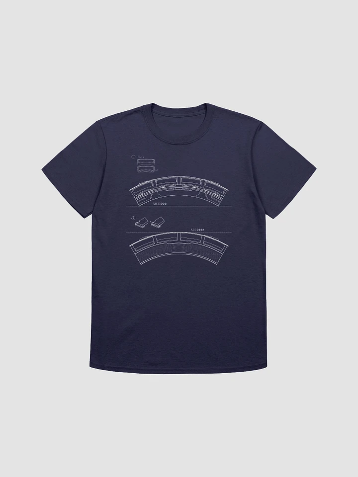 Spin Rhythm XD Wheel Blueprint T-Shirt product image (1)