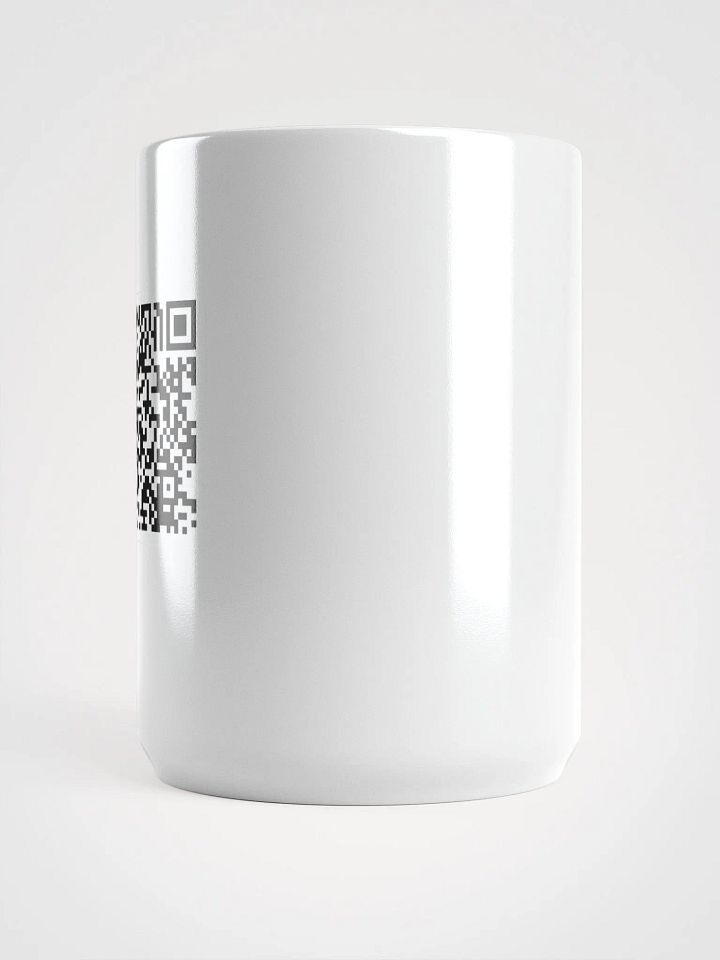 2025 Extra Life- Scan & Sip: White Glossy QR Mug product image (2)