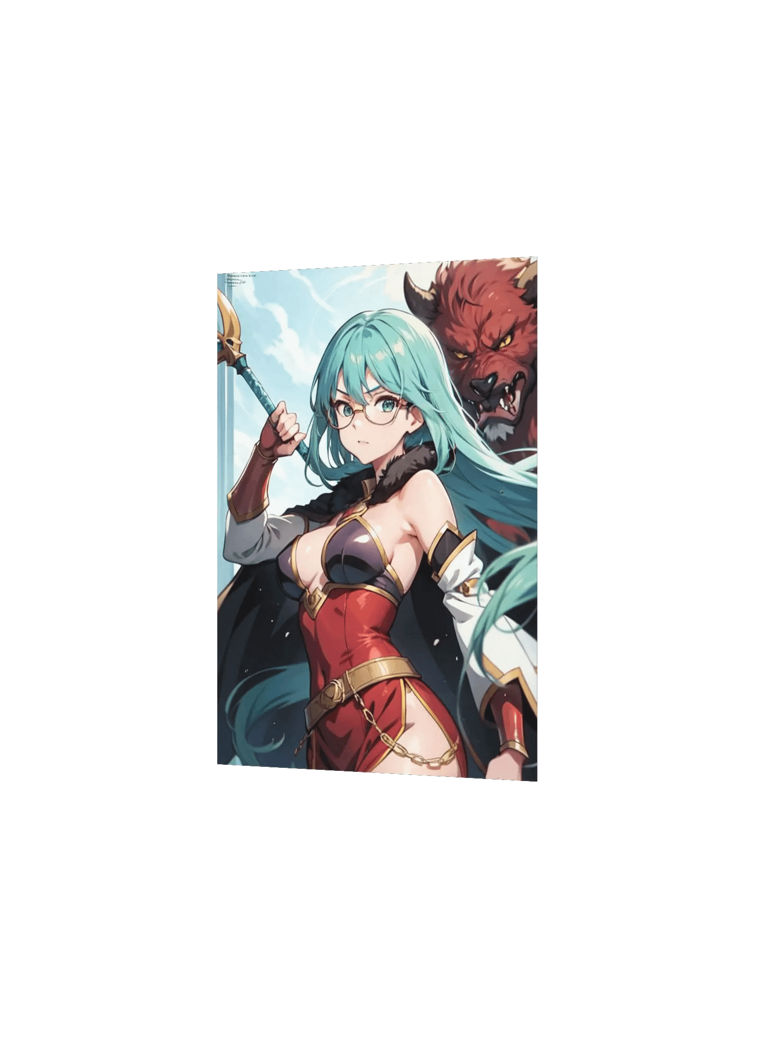 Aqua K Warrior Poster product image (2)
