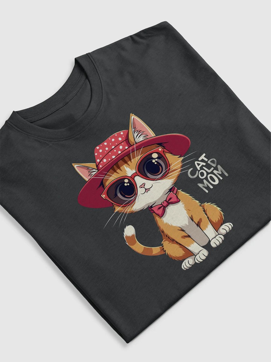 Cat Old Mom Hoodie Heavyweight Tee product image (5)