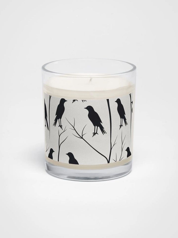 🌙 Cute Crows Motif Soy Candle 🕯️ product image (1)