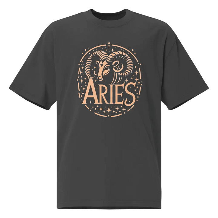 [Aries] Oversized T-Shirt product image (1)