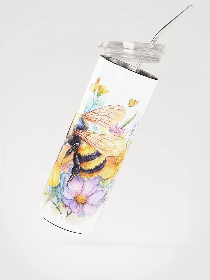 Buzzing Blooms Stainless Steel Tumbler product image (3)