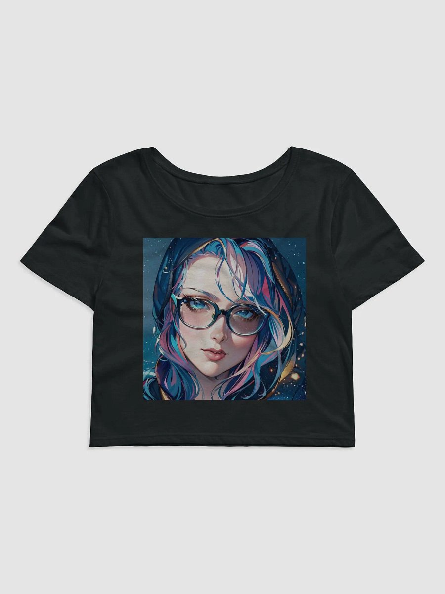 EmJDawg Starry FaceOFF Crop Tee (w/Pupper Peekaboo) product image (2)