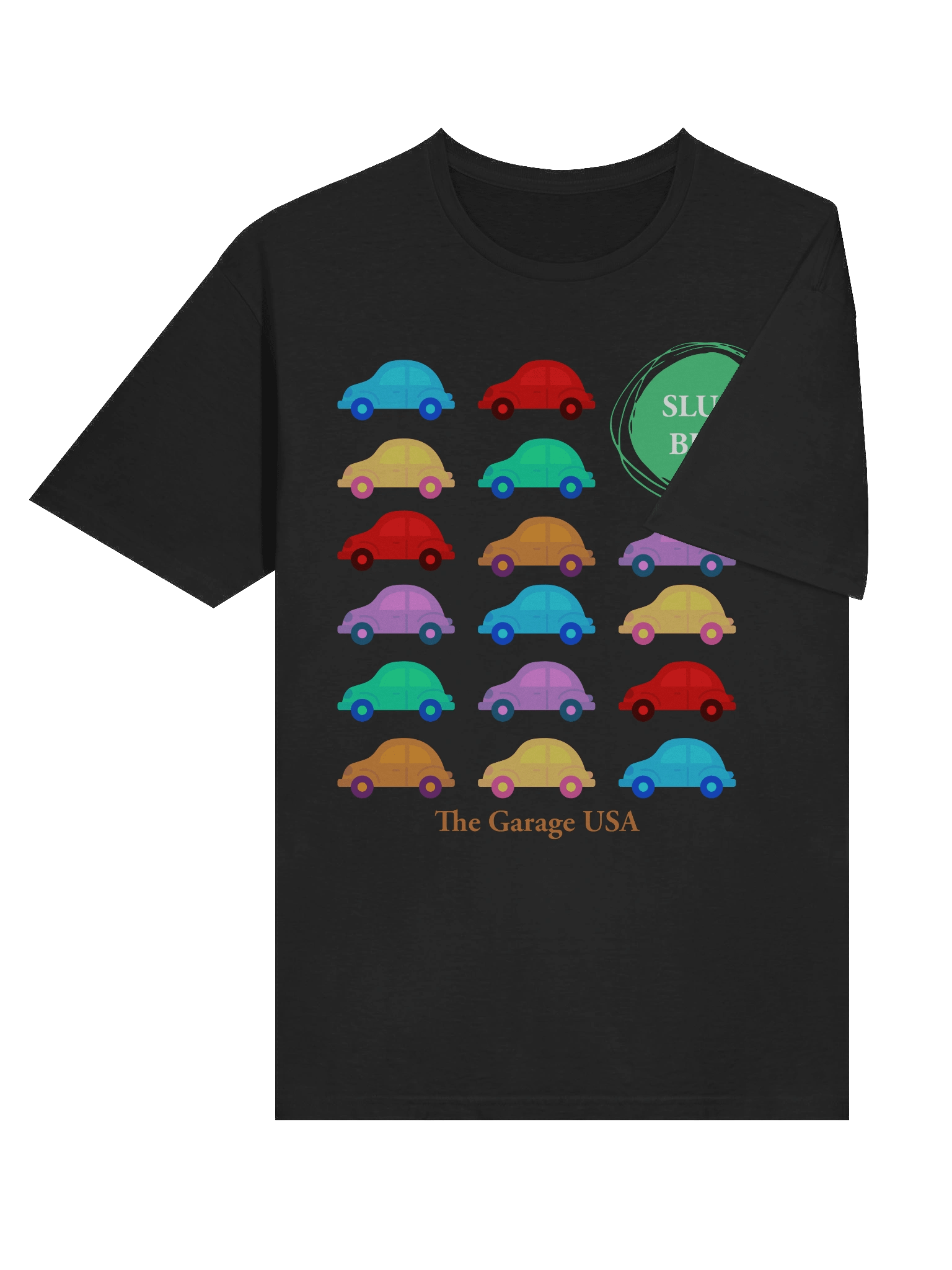 Slug Bug Multi-Colored T-Shirt (unisex) product image (6)