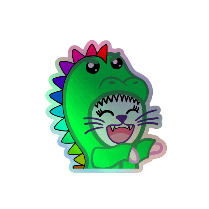 Lil Dino RAWR Holographic Sticker | 2024 product image (2)