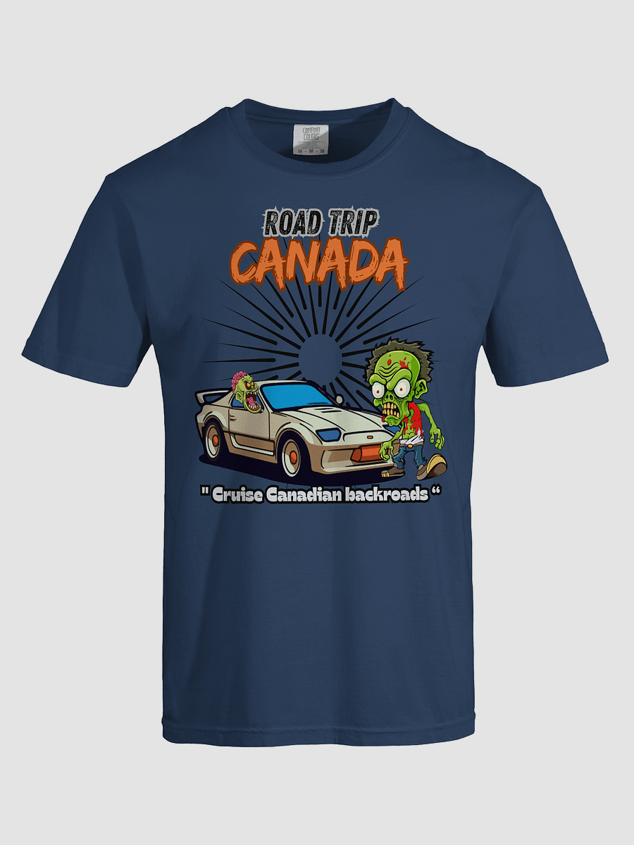 Zombie Road Trip Canada T-Shirt product image (59)
