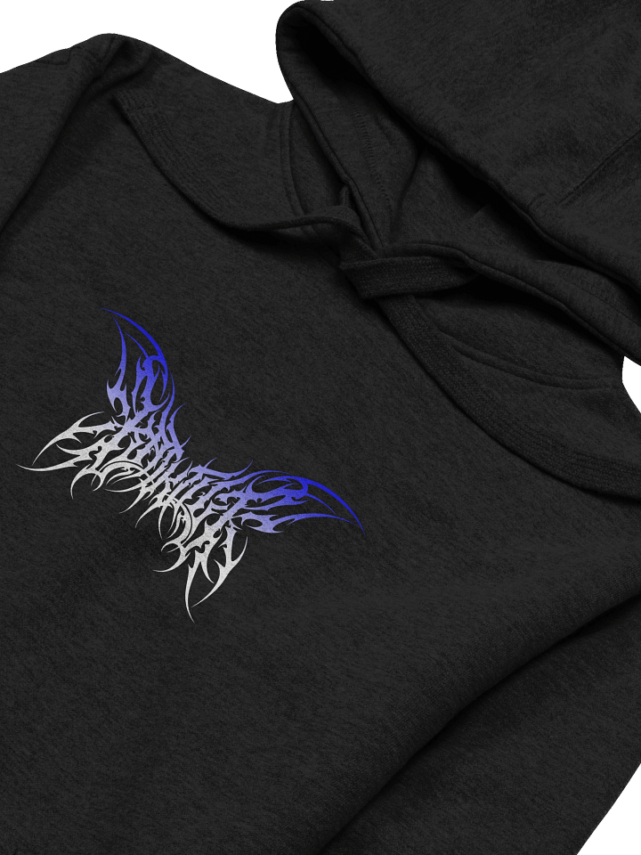 Kat Kult Hoodie (Blue & White logo) product image (10)