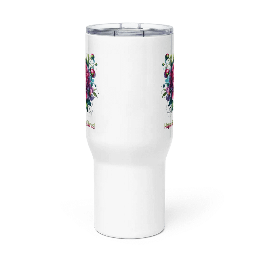 Happy Birthday Clarice Travel Mug product image (3)