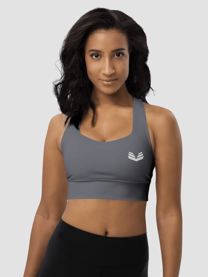 Longline Sports Bra - Dusky Drift product image (2)