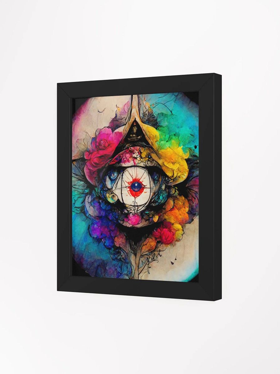 Surreal Eye Compass Framed Poster product image (17)