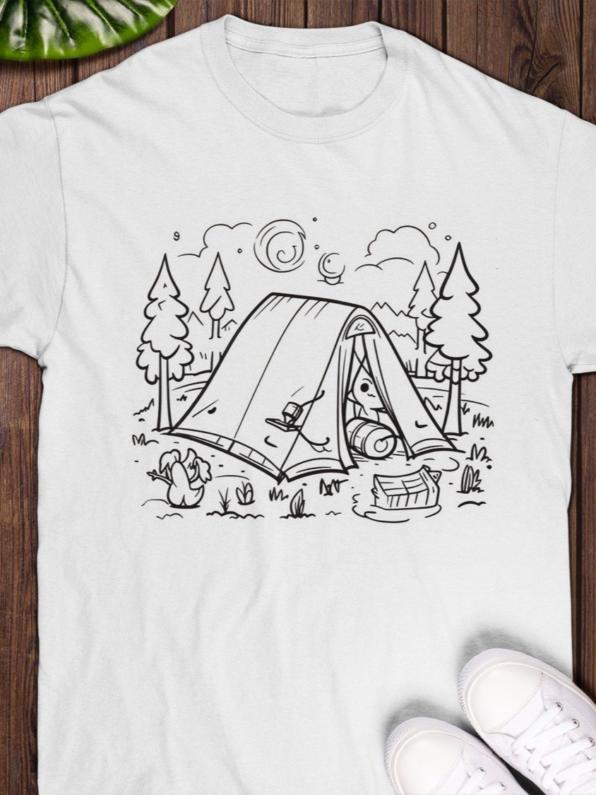 Coloring For a Camp Shirt product image (1)