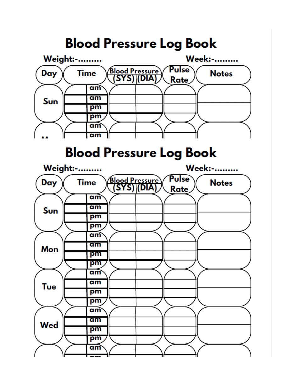 Healthy Heart, One Reading at a Time" "Pressure Under Control: My BP Logbook" "Beating High BP: My Daily Tracker" product image (1)