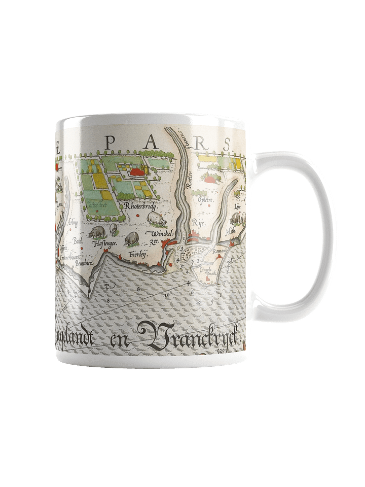 Vintage Coastal Map Mug product image (1)