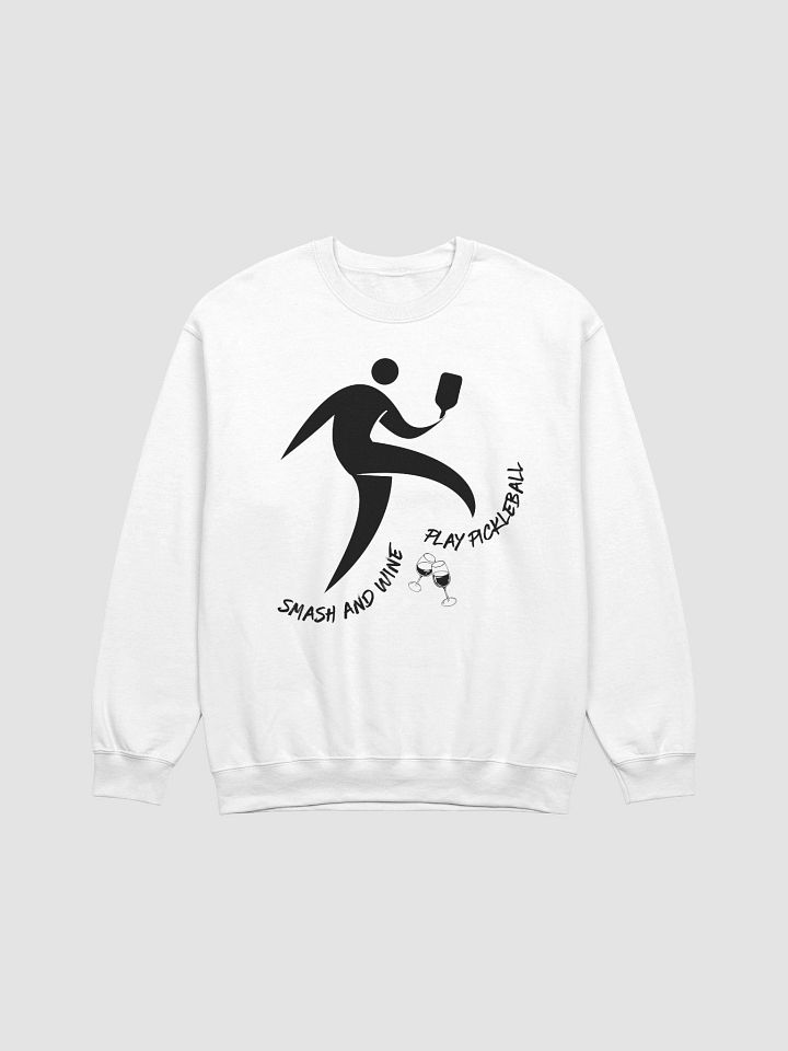 Smash and Wine, Play Pickleball Sweatshirt product image (4)