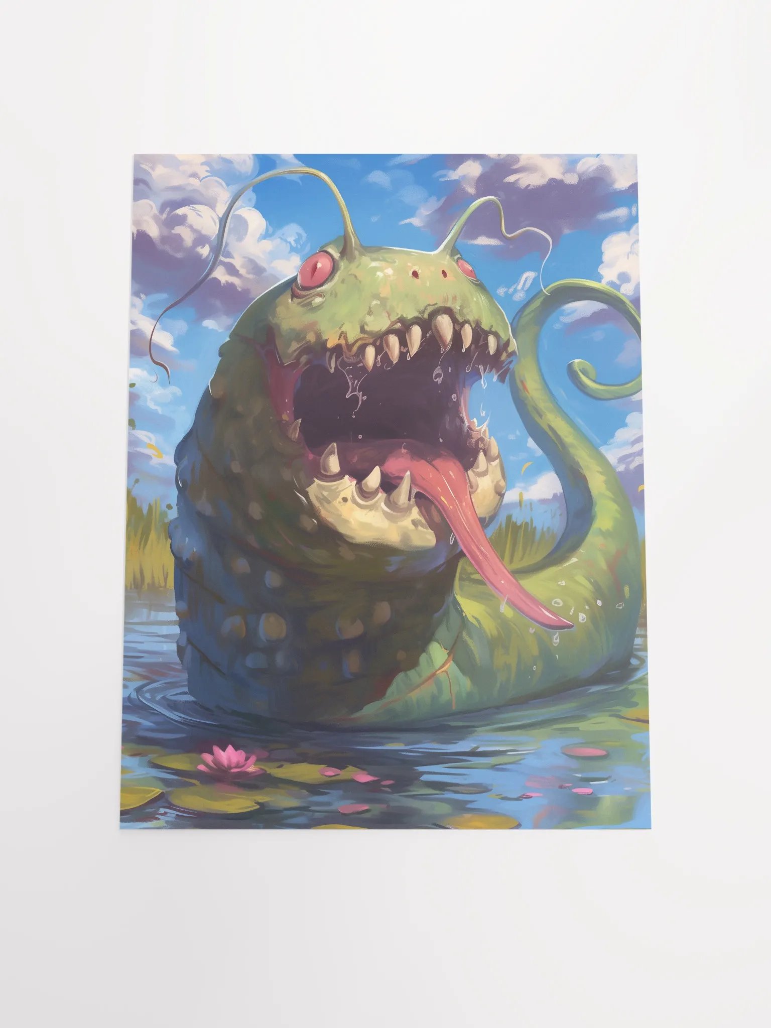 Ethereal Water Creature Poster product image (4)