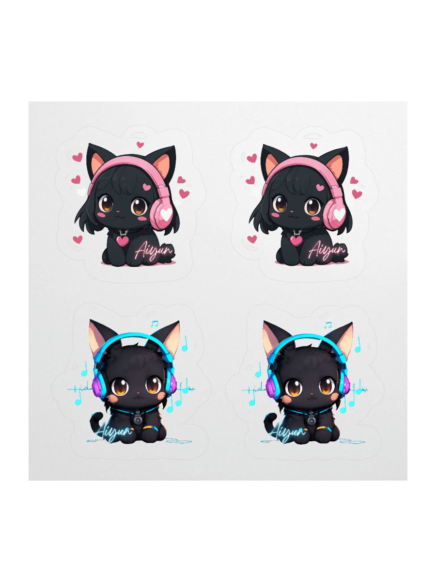 Aiyun's Cats Sticker Set product image (1)