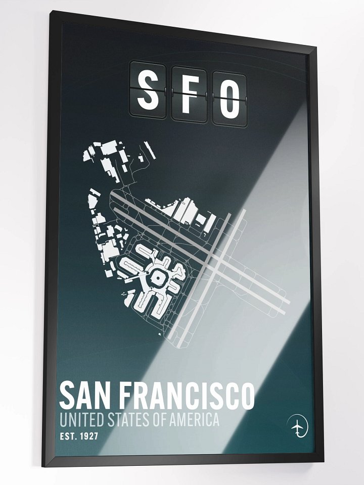 San Francisco Poster (Framed) product image (2)