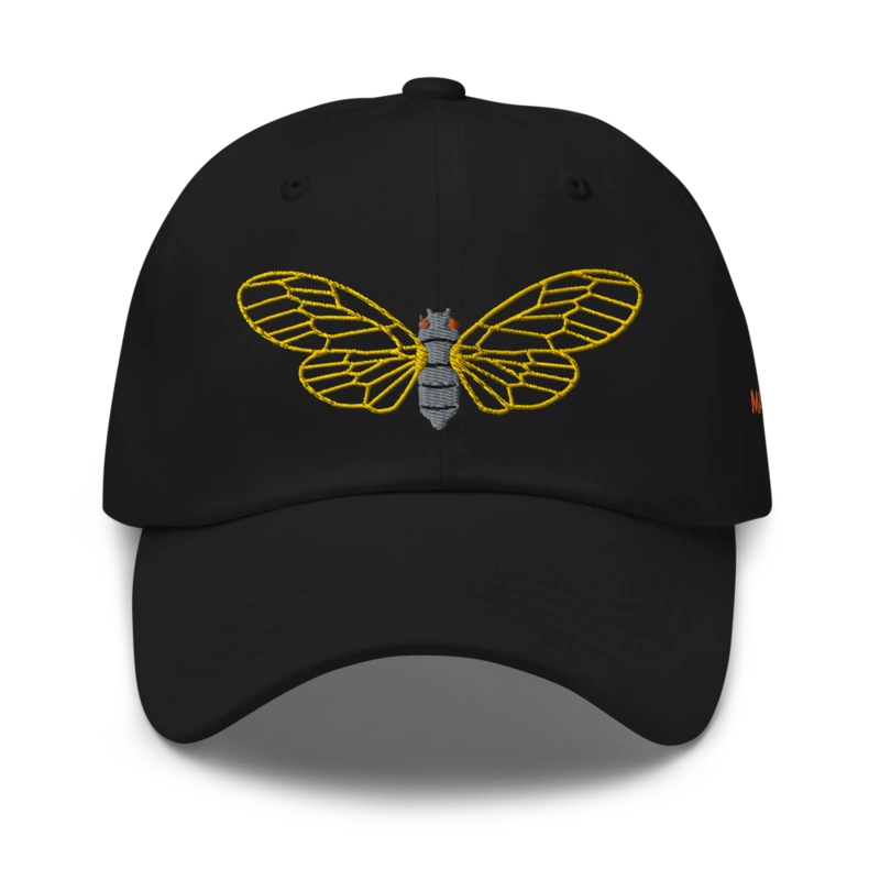 Magicicada Open Wings Embroidered Hat Image 1