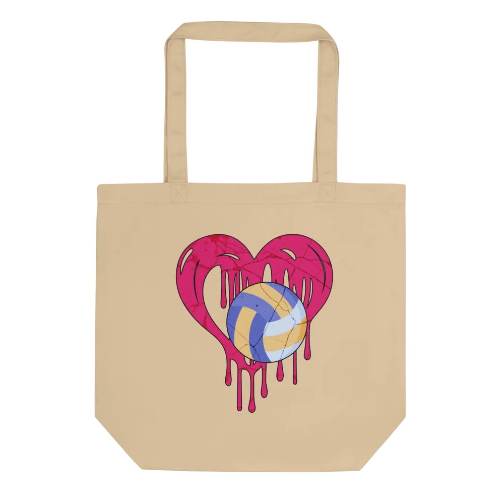 Heart Volleyball Melting Love Eco Tote product image (1)