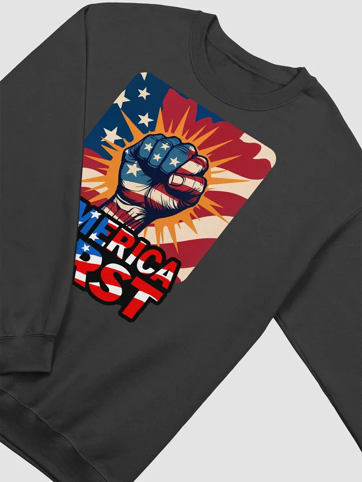 Sweatshirt: America First product image (2)