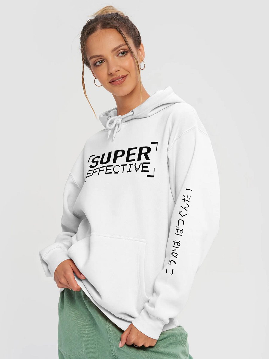 Super Effective Hoodie (White) product image (3)
